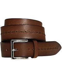 Orciani - Gebrande Kleur Leren Riem - Lyst