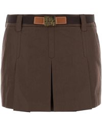 Miu Miu - Short Skirts - Lyst