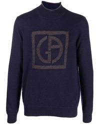 Giorgio Armani - Knitwear > turtlenecks - Lyst