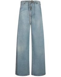 MSGM - Wide Jeans - Lyst