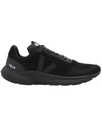 Veja - Schoenen ,Zwart ,Polyester Marlin V-Knit - Lyst
