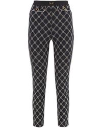 Elisabetta Franchi - Skinny Trousers - Lyst