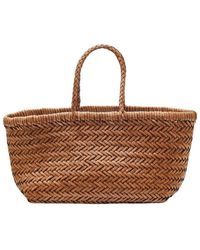 Dragon Diffusion - Handgewebte ledertasche - Lyst