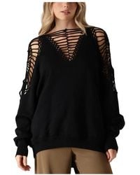 Mes Demoiselles - Schwarzer Shiho Pullover Für Frauen - Lyst