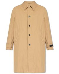 Versace - Single-Breasted Coats - Lyst