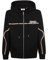 Gcds - Hoodies & Sweatvesten ,Zwart ,Katoen Logo Detail Katoenen Sweatshirt - Lyst