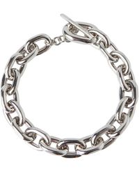 Rabanne - XL-Link-Halskette. - Lyst