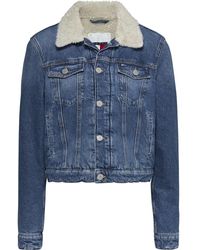 Tommy Hilfiger - Blauwe Jassen & Mantels Ss24 - Lyst
