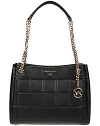 Michael Kors - Susan medium quilted shoulder tasche - Lyst