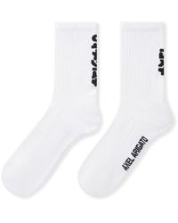 Axel Arigato - Ondergoed ,Wit ,Katoen Floral Jacquard Socks - Lyst