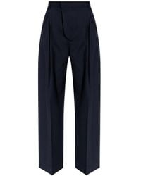 Victoria Beckham - Straight Trousers - Lyst
