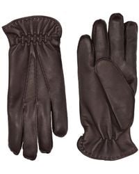 Orciani - Leren Handschoenen Met Kasjmier Voering - Lyst
