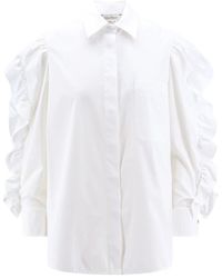 Max Mara - Overhemden ,Wit ,Shirts - Lyst
