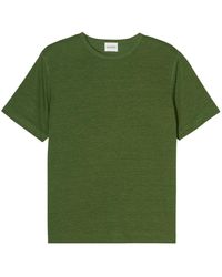 Closed - Grüner Ranger Tee-Shirt Leinenmischung - Lyst