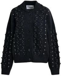 Essentiel Antwerp - Ultimate Rhinestone Cardigan - Lyst