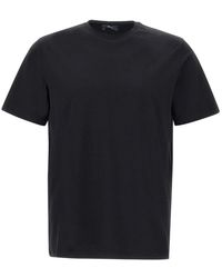 Herno - Superfijn Katoen Stretch T-Shirt - Lyst