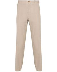 Incotex - Linnen Katoenmix Slim Fit Broek - Lyst