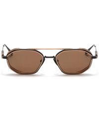 Akoni - Accessoires ,Geel ,Eris-Two Zonnebril - Lyst