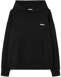 Barrow - Schwarzer Pullover Mit Rückendruck - Lyst