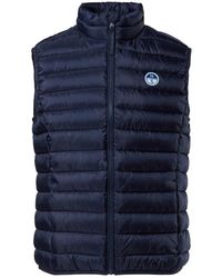 North Sails - Blaues ärmelloses pullover skye - Lyst