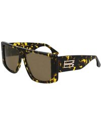 Victoria Beckham - Accessoires ,Veelkleurig ,Acetate Frame Zonnebril - Lyst