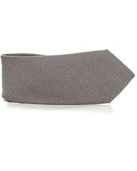 Canali - Tile Micro Print Krawatte - Lyst