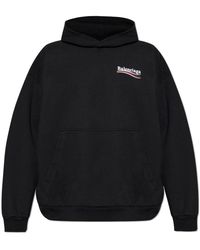 Balenciaga - Hoodies & Sweatvesten ,Zwart ,Katoen Sweatshirts & Hoodies - Lyst