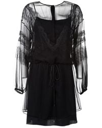 Alberta Ferretti - Short dresses - Lyst