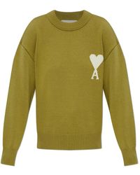 Ami Paris - Round-Neck Knitwear - Lyst