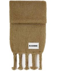 Jil Sander - Mohair-Blend Sjaal - Lyst