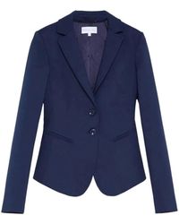 Patrizia Pepe - Conjunto blazer azul marino para mujer - Lyst