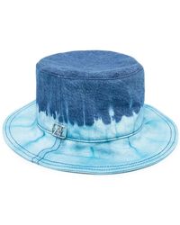 Alberta Ferretti - Bucket Hat Mit Batikmuster - Lyst