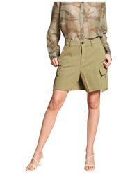 Mason's - Flammen Baumwoll Cargo Bermuda Shorts - Lyst