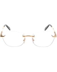 BVLGARI - Accessoires ,Geel ,Optical Frame - Lyst