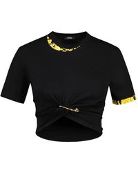 Versace - Gedraaide Top Met Veiligheidsspeld - Lyst