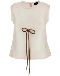 Simone Rocha - Sleeveless Tops - Lyst