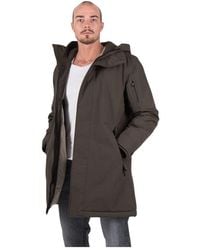 G Lab - Eco tech parka in dunklem schlamm - Lyst