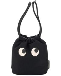 Anya Hindmarch - Mini bag bouch eyes con coulisse - Lyst