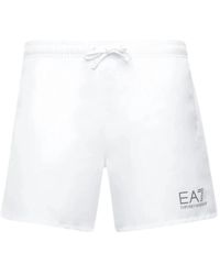 EA7 - Shorts > casual shorts - Lyst