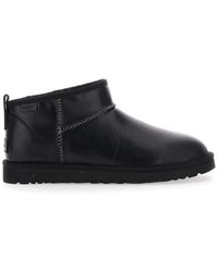 UGG - Classic Ultra Mini Leather Regenerate Boot - Lyst
