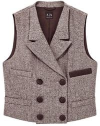 ARMANI EXCHANGE - Suit Vests - Lyst
