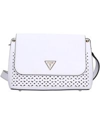 Guess - Tassen ,Wit ,Leer Tassen. Wit - Lyst