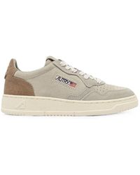 Autry - Medalist Low Perforated-Toe Suede Sneakers - Lyst