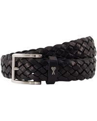 Ami Paris - Paris Paris Braided Belt - Lyst