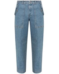 Maison Kitsuné - Jeans > straight jeans - Lyst