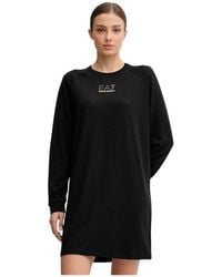 EA7 - Short Dresses - Lyst