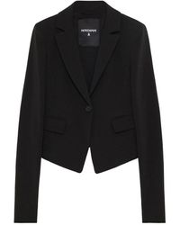 Patrizia Pepe - Elegante chaqueta negra de negocios - Lyst