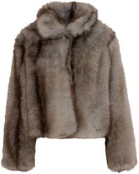 Fracomina - Faux Fur & Shearling Jackets - Lyst