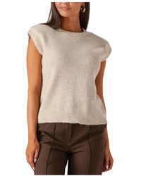SELECTED - Truien &Amp; Vesten Slflulu Sl Knit Vest - Lyst