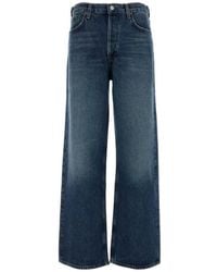 Agolde - Jeans ,Blauw ,Low Slung Baggy - Lyst